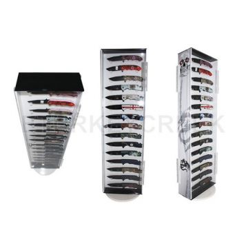 30 PC Countertop Knife Display with or without LED. Knives not included.